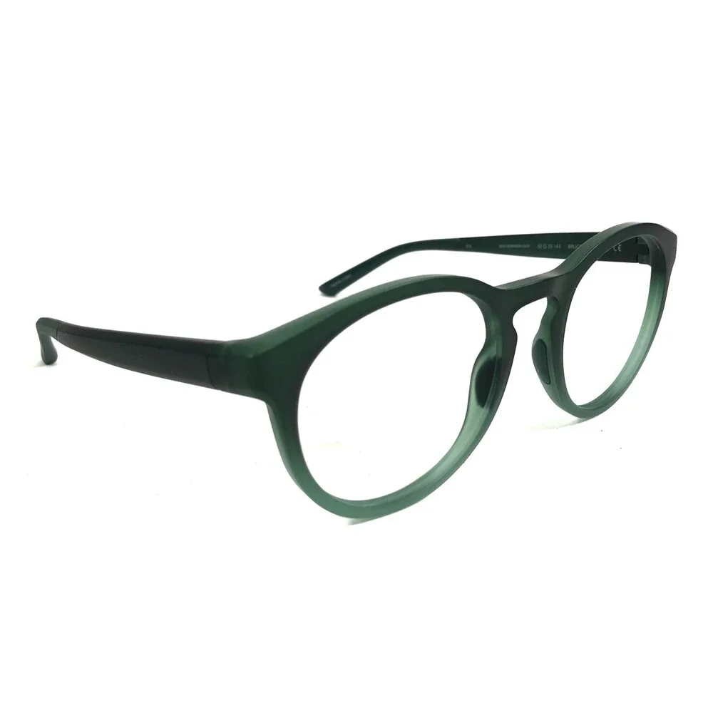 Eco Active Eyeglasses Frames BRUCE GRNGT Green Gradient Round Full Rim 52-22-143